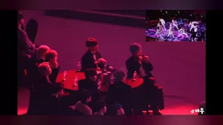 BTS V scared  from stray kids Felix-(deep voice)