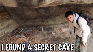 I Found A Secret Cave In Central Park!