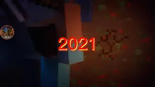 a evolução do minecraft 2009 2021 2050