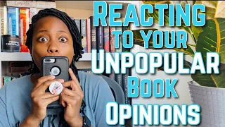 Reacting To Your Unpopular Book Opinions Part 1 [CC]