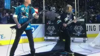 Metallica National Anthem Stanley Cup Finals