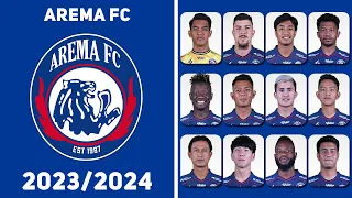 SKUAD AREMA FC TERBARU 2023/2024 ~ LIGA 1 INDONESIA 2023-2024