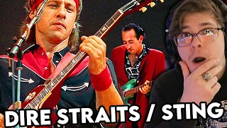 Hip-Hop Head's FIRST TIME Hearing Dire Straits / Sting - Money For Nothing (Live Aid 1985) Reaction