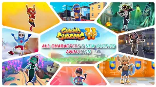Subway Surfers 2023 All Characters's New Outfits ANIMATION - OFFICIAL