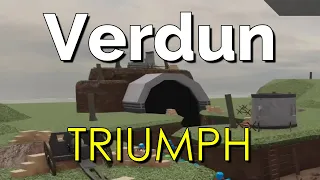 Solo Verdun Triumph [ROBLOX Tower Battles]