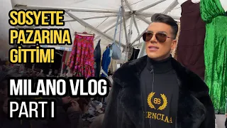 I WENT TO THE FLEA MARKET! MILANO VLOG Part 1