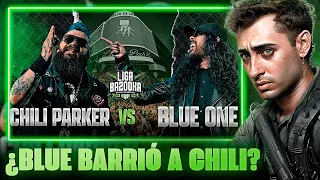 BLON REACCIONA A BLUE ONE 🇲🇽 VS CHILI PARKER 🇦🇷 EN LIGA BAZOOKA