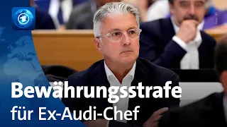 Audi-Prozess: Ex-Chef Stadler zu Bewährungsstrafe verurteilt