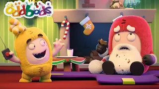 Oddbods | Santa Caught in a Trap | Holiday Special | Funny Cartoons