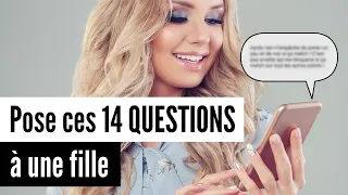 14 questions à poser à une fille pour draguer par sms