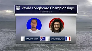 Edouard Delpero vs. Harley Ingleby Taiwan Open World Longboard Champs - Semifinals - Heat 2