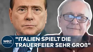 ITALIEN NIMMT ABSCHIED: Trauerfeier für Silvio Berlusconi im Mailänder Dom | WELT Thema