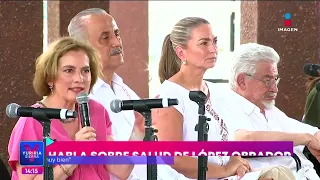 Beatriz Gutiérrez Müller habla de la salud de López Obrador | Noticias con Yuriria Sierra