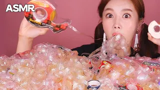 [Mukbang ASMR] Скотч.🤪(Edible Sticky Scotch Tape) конфета скотч; перевязочная лента Ssoyoung