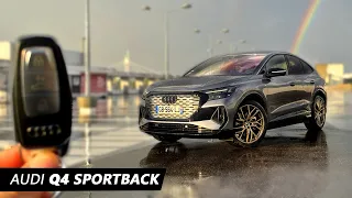 Essai Audi Q4 Sportback e-tron = L’anti Tesla !