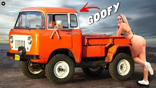 15 Goofy😳American Pickup Trucks!! From the 1960s