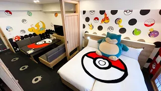 Sleeping with Snorlax! Pokémon Hotel Experience in Kyoto 😴😪💤