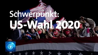 US-Wahl 2020: Wahltag in den USA gestartet