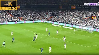 PES 2021 PHOTREALISTIC LIGHTING MOD | Ultra Realism | Valencia vs Real Madrid | PES 2024 Patch