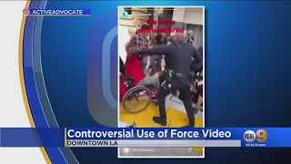 LAPD To Release Controversial Video Of Scuffle With Armed Man In Wheelchair In Downtown LA