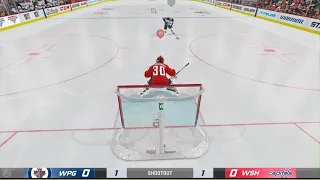 NHL 21 flip shot