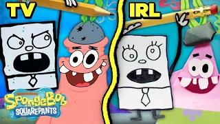 DoodleBob IRL 📝 "Frankendoodle" Recreation with...Real Paper! | SpongeBob