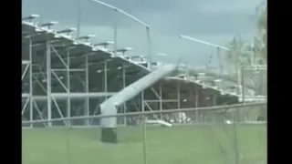 Storm damages school and cemetery in North Texas