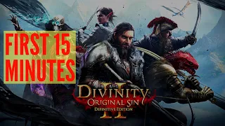 Divinity Original Sin 2 Definitive Edition - First 15 minutes Gameplay