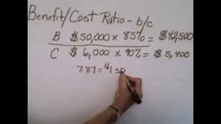 Benefit Cost Analysis