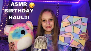 ASMR What I Got For My BIRTHDAY!!! 🥳🎉💛