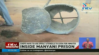 Inside Manyani prison where inmates sleep on bare floors with minimal beddings