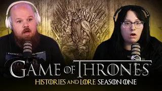 Game Of Thrones: Histories & Lore Season One (LIVE REACTION) + Board Prep for Season 2!