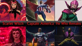 MCU Phase 4 Characters Comparison - Comics vs the Movies