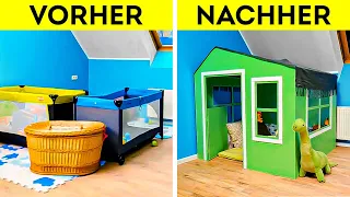 Extremes Zimmer Makeover: Kinderzimmer Renovierung für coole Eltern