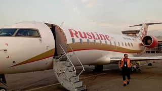 руслайн crj100 перелёт Тамбов-Москва