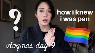 How I Knew I Was Pansexual. | VLOGMAS DAY 9 | The Real Real, Sushi and Chatting