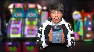 I WON a GoPro at the Arcade!