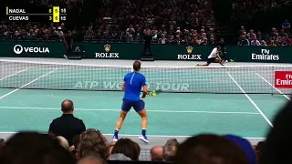 Rafael Nadal vs Pablo Cuevas - PARIS 2017 Highlights HD