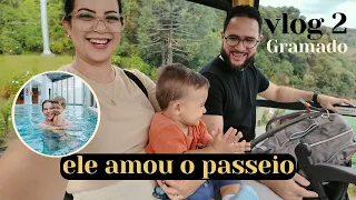 FÉRIAS EM GRAMADO: bondinho, mini mundo, pizzaria temática, e piscina no hotel | VLOG 2