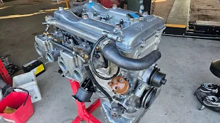 Alfa Romeo 1600 engine preparation for start up