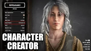 RED DEAD ONLINE - Character Creation - All Male and Female Customization