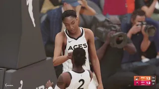 NBA 2K23 WNBA gameplay: Phoenix Mercury vs Las Vegas Aces - (Xbox Series X) [4K60FPS]