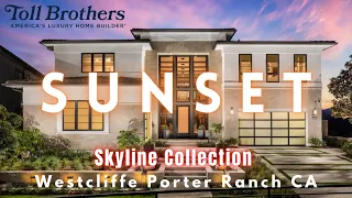 SUNSET | SKYLINE COLLECTION AT WESTCLIFFE | PORTER RANCH | LOS ANGELES COUNTY CA