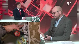 На 34 телеканалі побував гендиректор ДТЕК "Дніпровські електромережі" Андрій Терещук