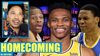 RUSSELL WESTBROOK TO THE LAKERS + 2021 NBA DRAFT REACTION | ALL CAPS NBA