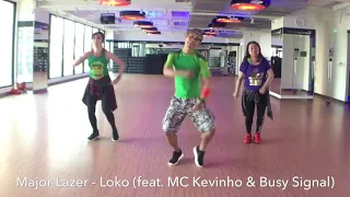 Major Lazer - Loko (feat. MC Kevinho & Busy Signal) by KIWICHEN Zumba