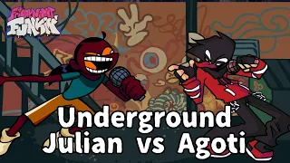 Friday Night Funkin' - Underground but Julian And Agoti (old) Sing it
