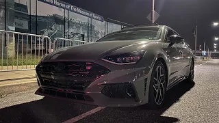 Hyundai Sonata N Line testing out the X-Force 3 Inch Valved Catback / A2B Midpipe Rev Settings