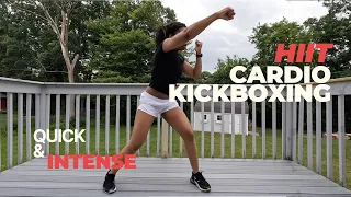 Beginner Friendly Kickboxing Cardio - HIIT Workout ! No Jumping