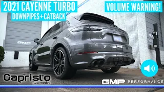 PORSCHE CAYENNE TURBO CAPRISTO EXHAUST SYSTEM *SO AGGRESSIVE*